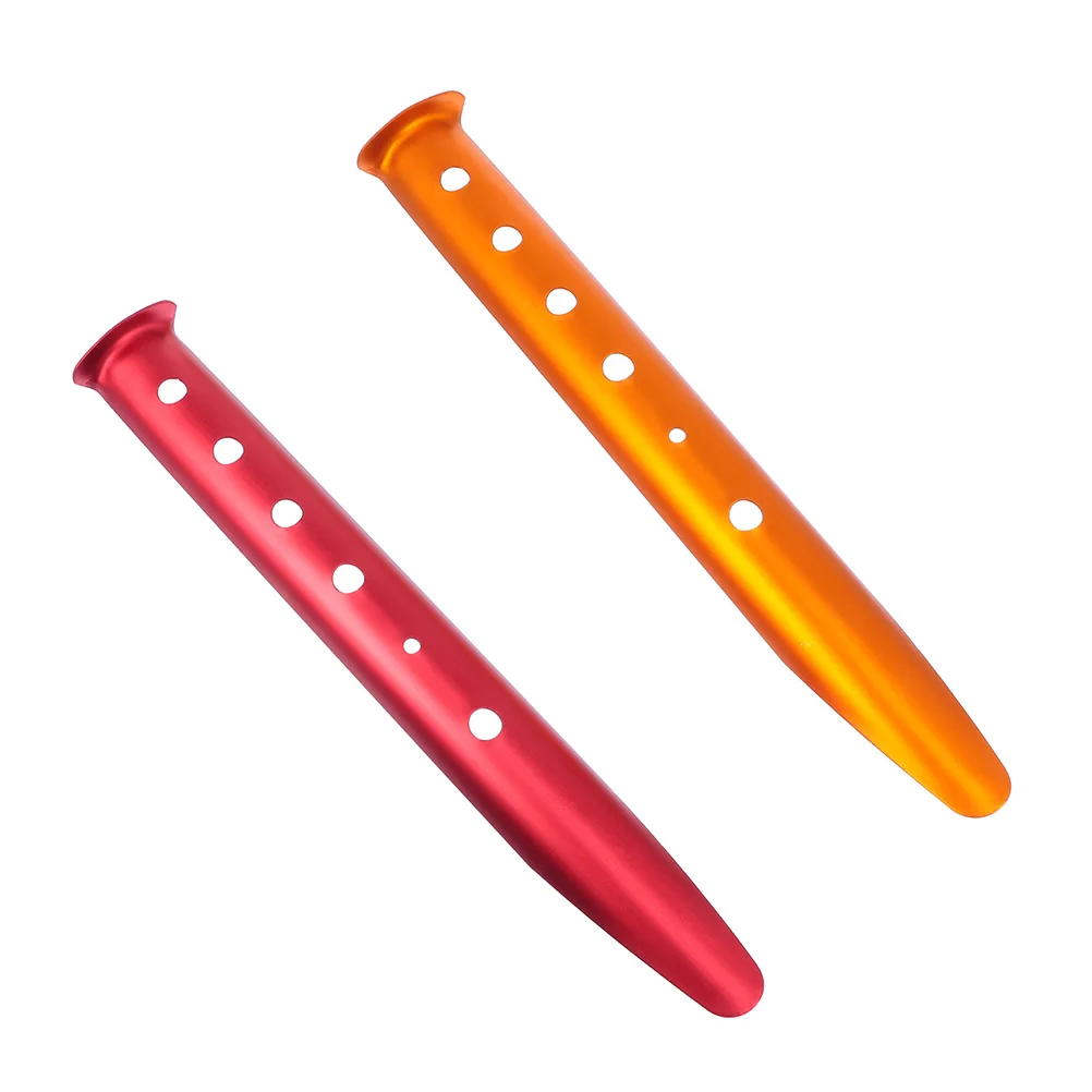 2 Pcs Tent Pegs High Grade Alloy U Shape End Strong Holding Power Snow Beach Land Tarp Support Stable Outdoor Gear
2 Pcs Tent Pegs High Grade Alloy U Shape End Strong Holding Power Snow Beach Land Tarp Support Stable Outdoor Gear
