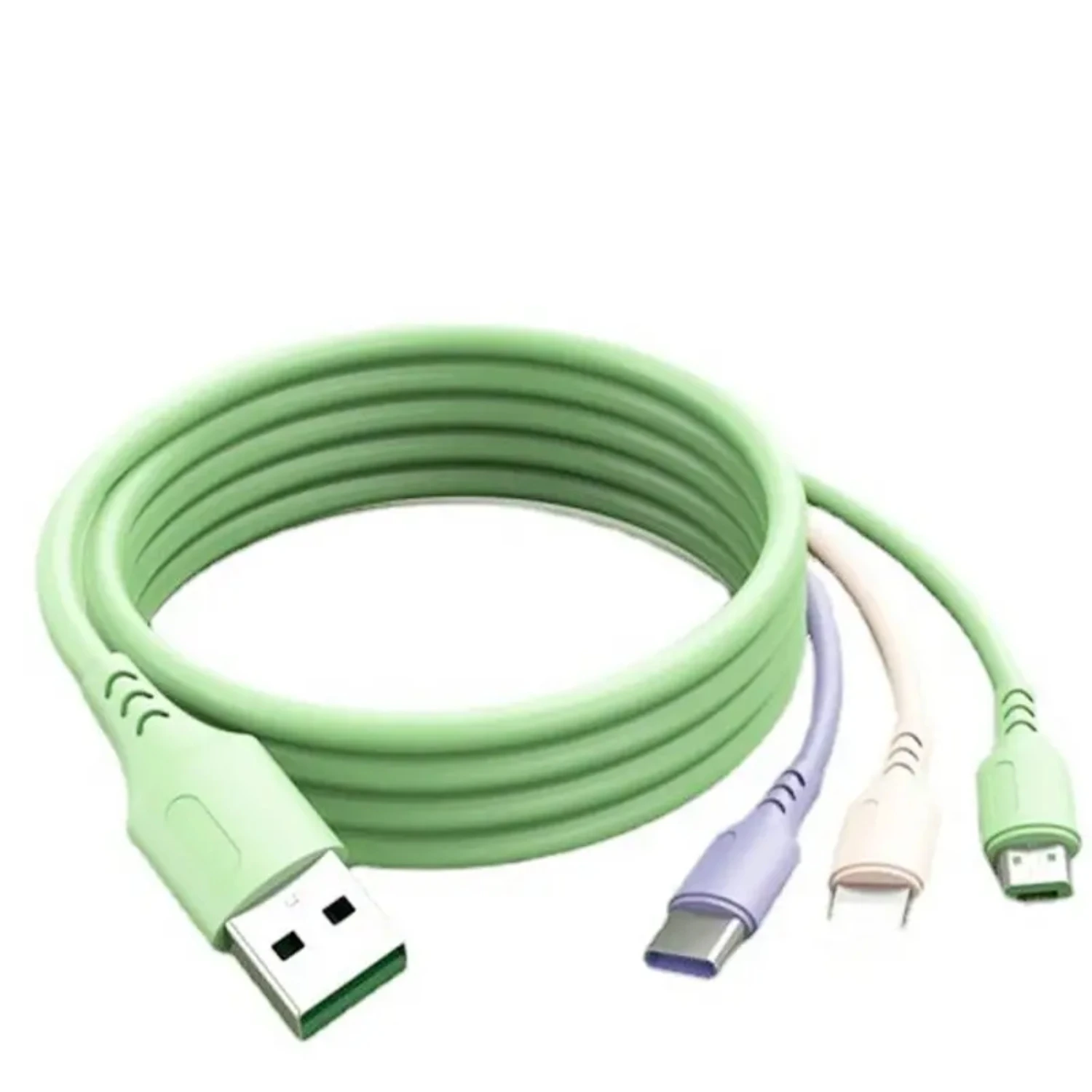 Efficient Data Sync Durable 3in1 Liquid Silicone Rubber Cable - High Quality Fast Charging Cable for iPhone/Type-C/MicroUSB - Co
Efficient Data Sync Durable 3in1 Liquid Silicone Rubber Cable - High Quality Fast Charging Cable for iPhone/Type-C/MicroUSB - Co