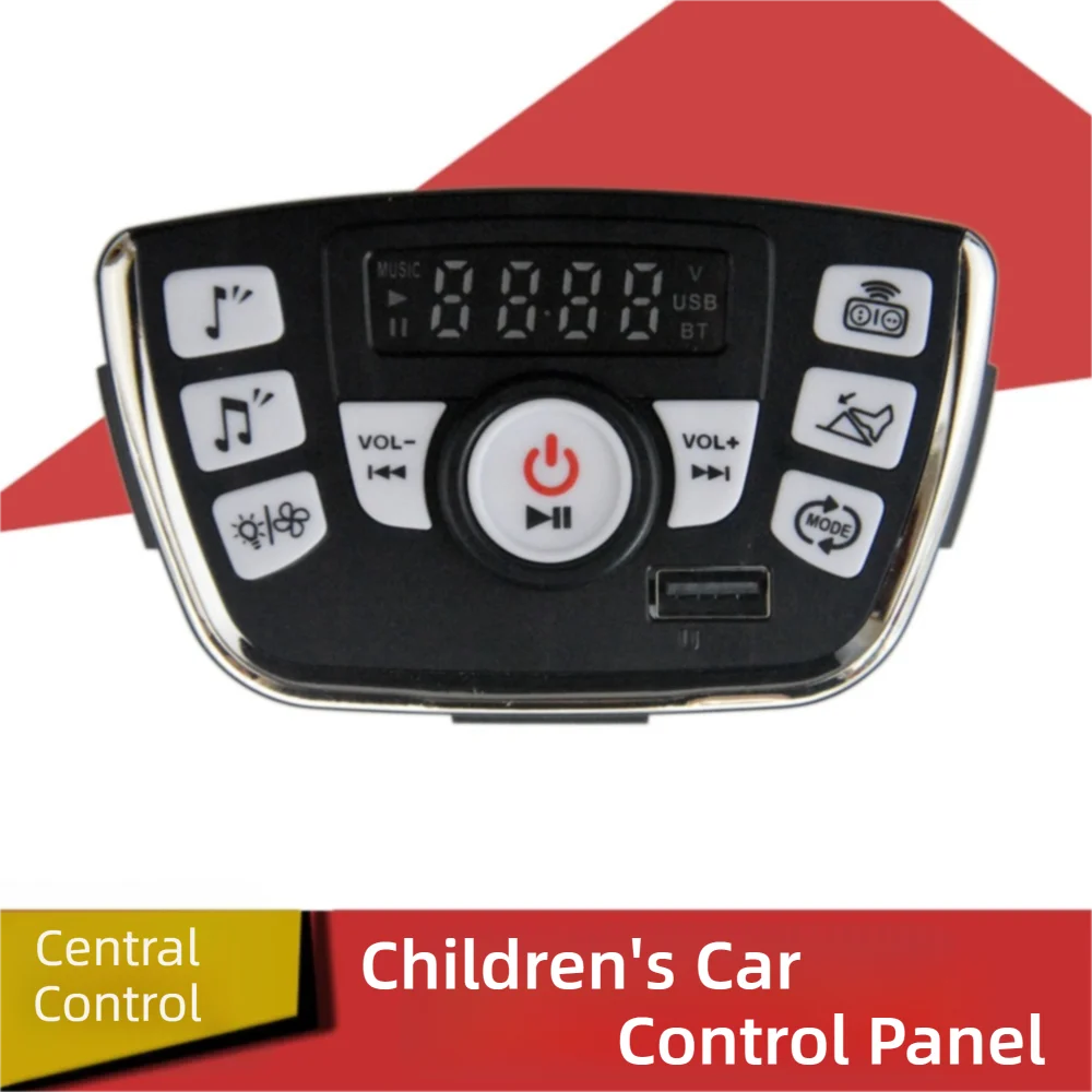 New Kid's Electric Motorcycle Control Mainboard Black ABS Control Board Replacement Part Central Control Panel for Kids Ride-On
New Kid's Electric Motorcycle Control Mainboard Black ABS Control Board Replacement Part Central Control Panel for Kids Ride-On
