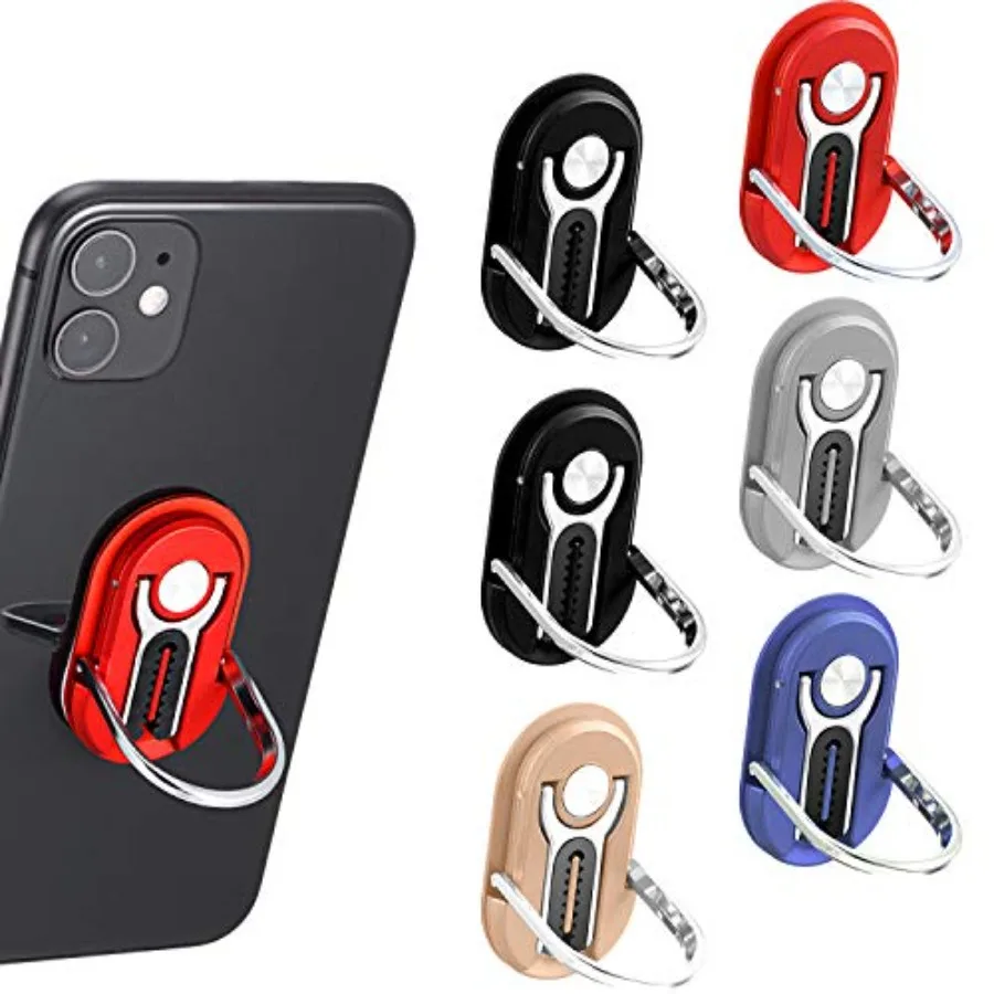 6 Pieces 3-in-1 Multipurpose Mobile Phone Bracket Holder 360 Degree Rotation Cell Phone Ring Stand for Car Home, 5 Colors
6 Pieces 3-in-1 Multipurpose Mobile Phone Bracket Holder 360 Degree Rotation Cell Phone Ring Stand for Car Home, 5 Colors