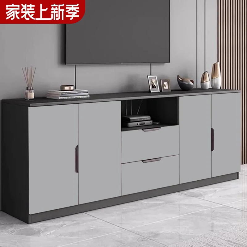 Solid wood TV cabinet Modern simple household living room storage locker Small apartment multi-functional high
Solid wood TV cabinet Modern simple household living room storage locker Small apartment multi-functional high