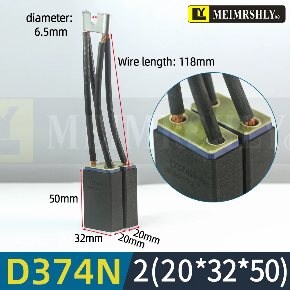8pcs Z4 Series DC Motor Carbon Brushes D374N 12.5x25x32mm Morgan Material for Electrical Equipment
8pcs Z4 Series DC Motor Carbon Brushes D374N 12.5x25x32mm Morgan Material for Electrical Equipment