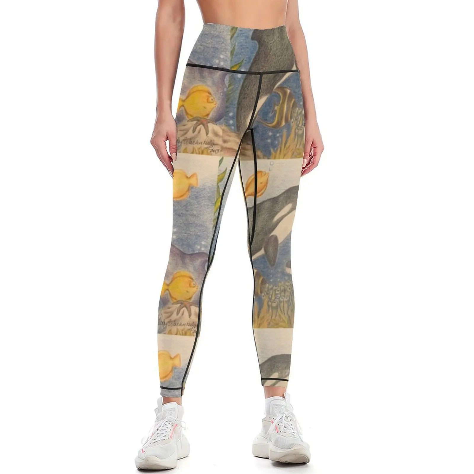 Ocean Life Leggings sporty woman gym sportswear for gym joggers for Fitness woman Womens Leggings
Ocean Life Leggings sporty woman gym sportswear for gym joggers for Fitness woman Womens Leggings