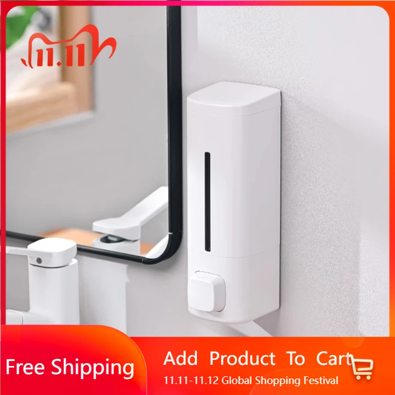 Suction Design Soap Dispensers White Shower Toilate Plastic Soap Dispensers Quality Modern Distributeur Savon Fashion Furniture
Suction Design Soap Dispensers White Shower Toilate Plastic Soap Dispensers Quality Modern Distributeur Savon Fashion Furniture