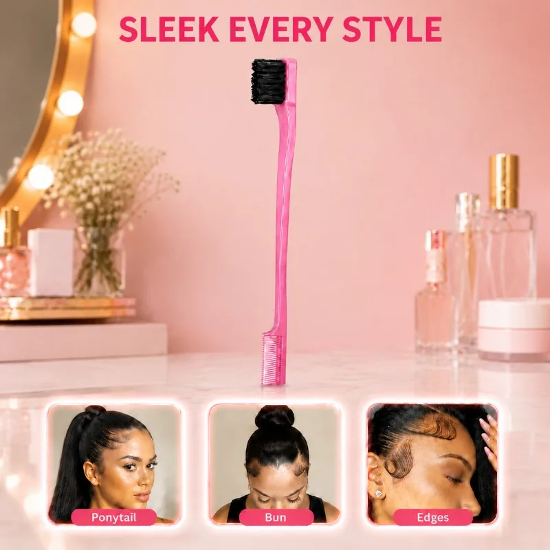 Hair Styling Tool Set Smoothing Teasing Rat Tail Eyebrow Edge Control Updo Pomade Brushes Multipurpose Salon Cleaning Comb Kit
Hair Styling Tool Set Smoothing Teasing Rat Tail Eyebrow Edge Control Updo Pomade Brushes Multipurpose Salon Cleaning Comb Kit