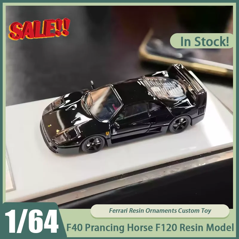 In Stock Scm MY64 M64X 1:64 F40 Prancing Horse F120 Classic Argento Nurburgring Resin Miniature Diecast Custom Toys Kid
In Stock Scm MY64 M64X 1:64 F40 Prancing Horse F120 Classic Argento Nurburgring Resin Miniature Diecast Custom Toys Kid
