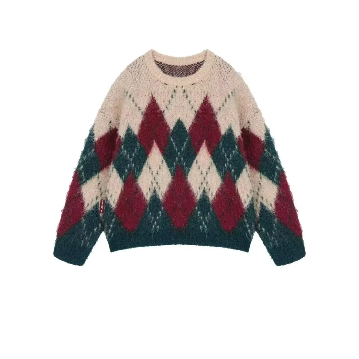  Merry Christmas Sweaters Couples Matching Clothing BF Fluffy Argyle Knitted Sweater Women Warm Pullovers Knitwear Long Sleeve
Merry Christmas Sweaters Couples Matching Clothing BF Fluffy Argyle Knitted Sweater Women Warm Pullovers Knitwear Long Sleeve