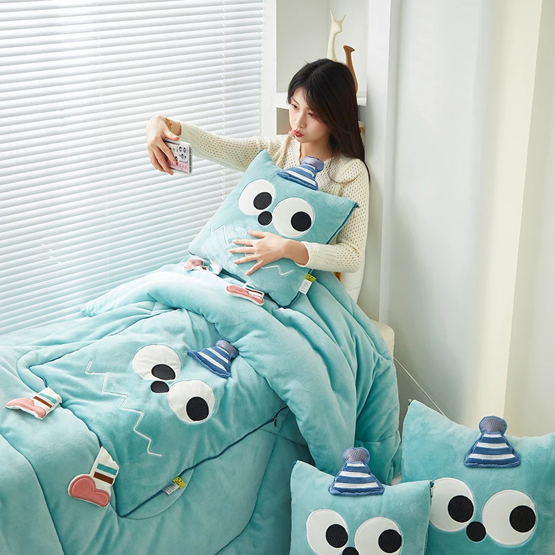 Thickened Milk Velvet Hakyimi Embroidery Pillow Double-sided Office Nap Car Throw Pillow Square Shape Home Decorative Cushion
Thickened Milk Velvet Hakyimi Embroidery Pillow Double-sided Office Nap Car Throw Pillow Square Shape Home Decorative Cushion