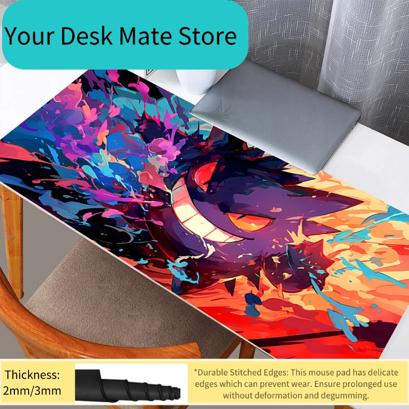 Pokemon Gengar Splash Art Large Mouse Pad Beautiful Anti‑Slip Waterproof Desk Mat Suitable For Office Daily Use
Pokemon Gengar Splash Art Large Mouse Pad Beautiful Anti‑Slip Waterproof Desk Mat Suitable For Office Daily Use