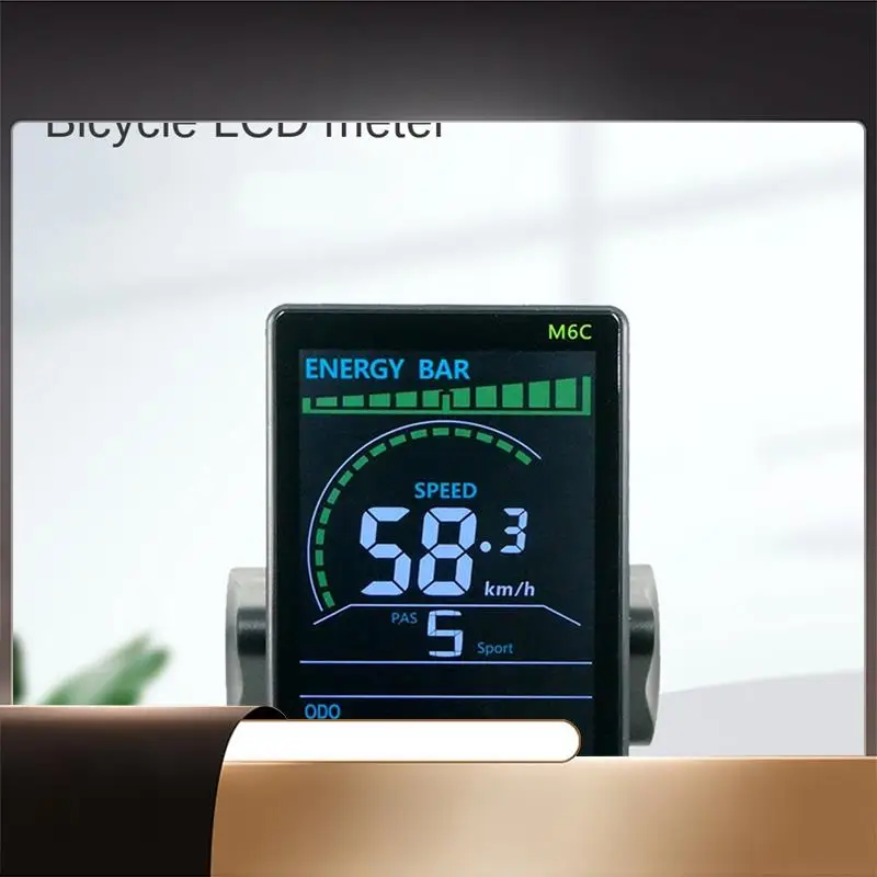 M6C Electric Bike LCD Display Meter 24V-60V E Scooter LCD Panel Color Screen With USB For Mountain Electric Bike-X64A
M6C Electric Bike LCD Display Meter 24V-60V E Scooter LCD Panel Color Screen With USB For Mountain Electric Bike-X64A