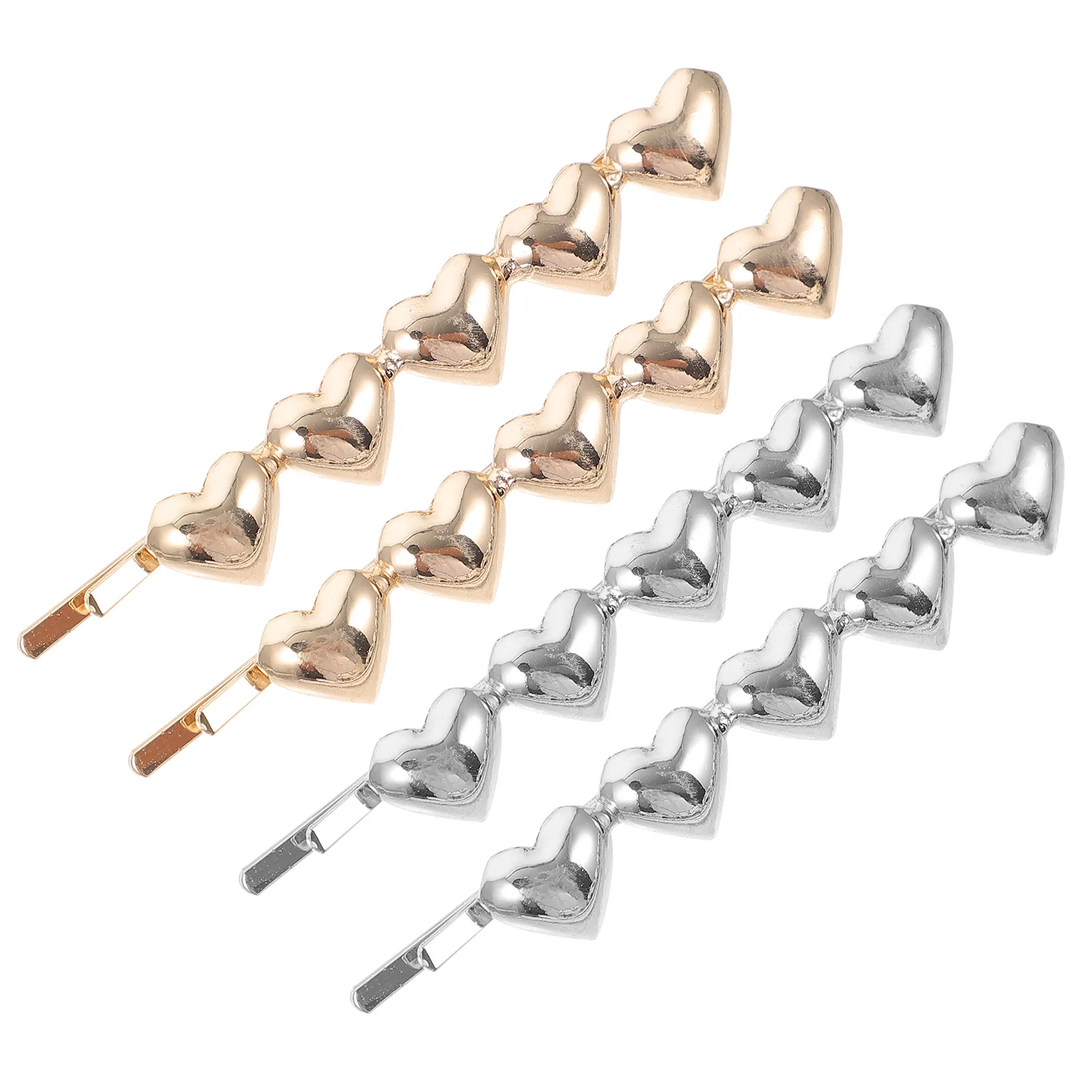 4pcs Heart Clip Punk Alloy Bobby Charm Embellishment Styling Accessories Hairpin Holder Hair Grips Heart Bobby Pin Hair
4pcs Heart Clip Punk Alloy Bobby Charm Embellishment Styling Accessories Hairpin Holder Hair Grips Heart Bobby Pin Hair