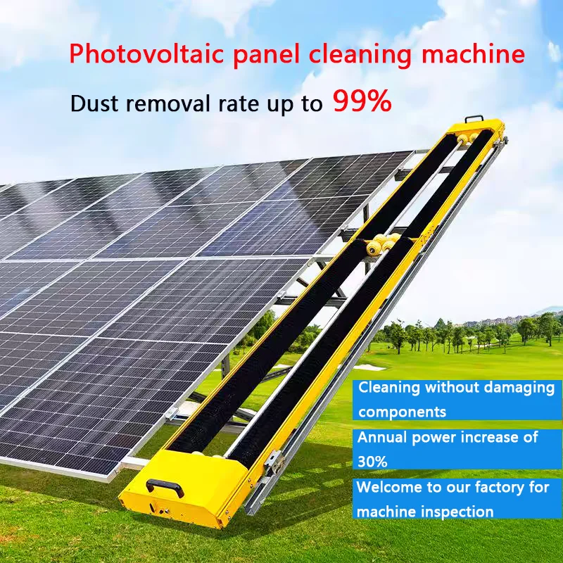 Photovoltaic Solar Roof Cleaning Robot High Performance Automatic Cleaning Equipment Suitable for Large Areas
Photovoltaic Solar Roof Cleaning Robot High Performance Automatic Cleaning Equipment Suitable for Large Areas