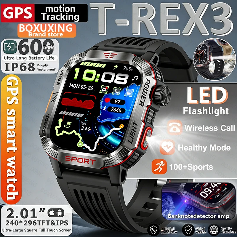 2026 Новые военные часы для улицы с GPS, мужские умные часы с компасом и пульсометром BT, светодиодный фонарик IP68, водонепроницаемые умные часы для плавания
2026 Новые военные часы для улицы с GPS, мужские умные часы с компасом и пульсометром BT, светодиодный фонарик IP68, водонепроницаемые умные часы для плавания