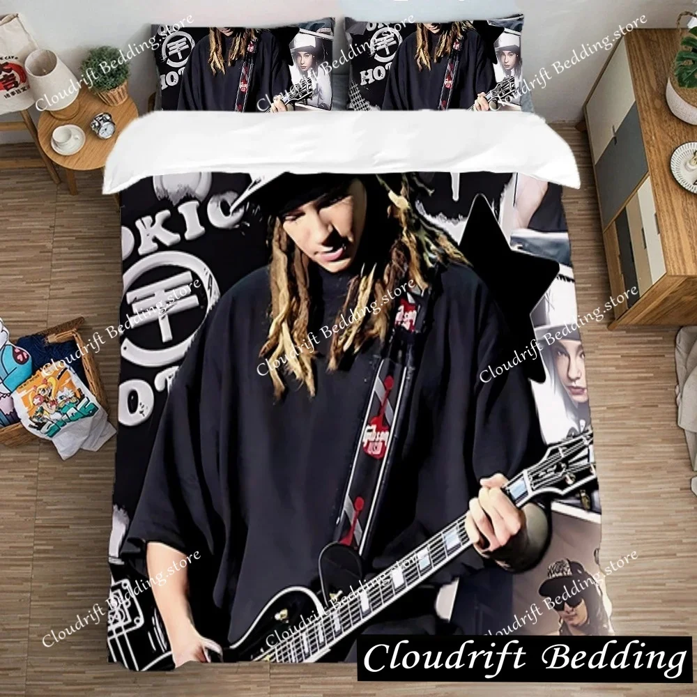 Комплекты постельного белья T-Tokio Hotels: пододеяльники (односпальные, двуспальные, большие размеры), модные художественные пододеяльники, наволочки, декоративные элементы для кровати
Комплекты постельного белья T-Tokio Hotels: пододеяльники (односпальные, двуспальные, большие размеры), модные художественные пододеяльники, наволочки, декоративные элементы для кровати