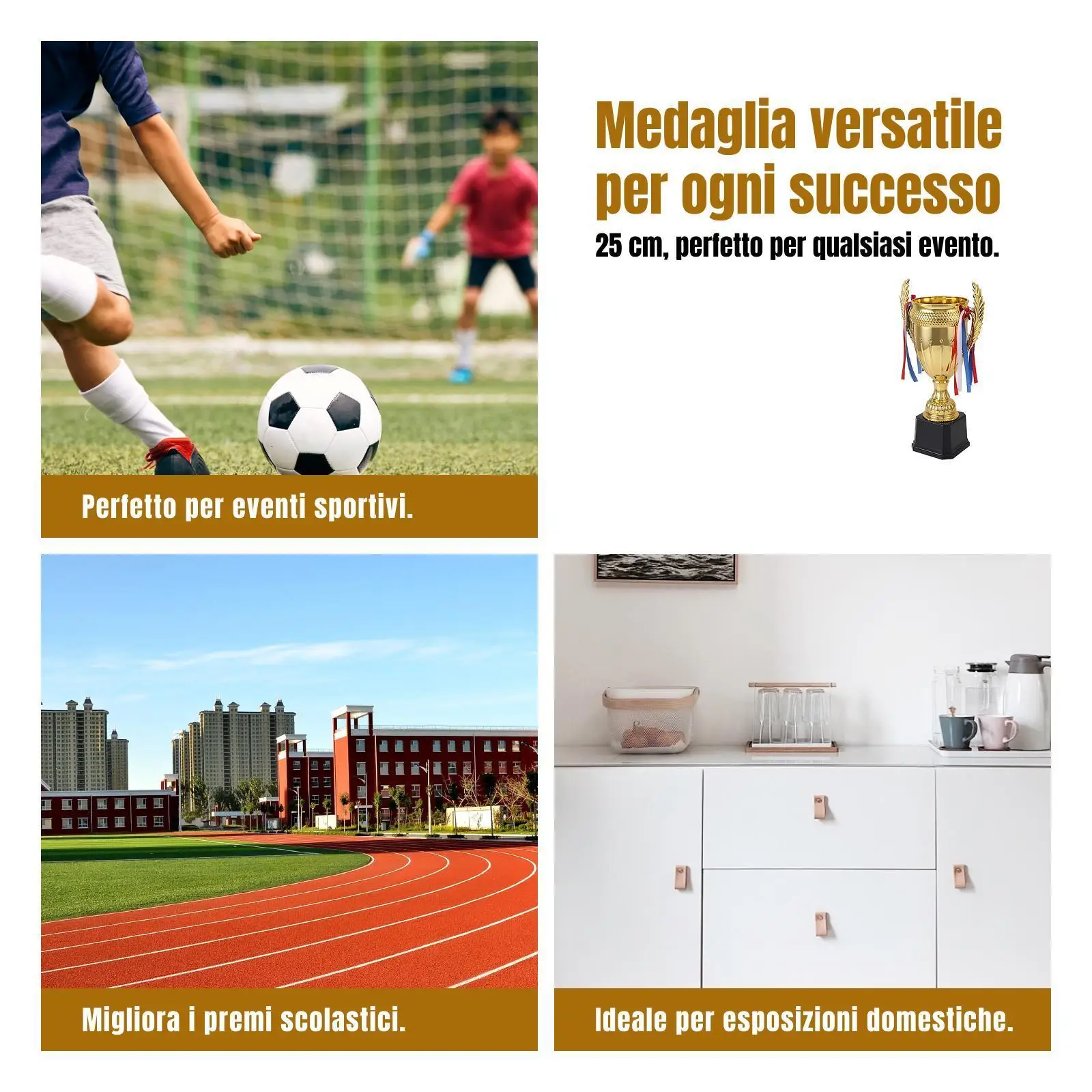 Award Trophy Cup for Kids Adults for Rewards Football Sports Championships
Award Trophy Cup for Kids Adults for Rewards Football Sports Championships