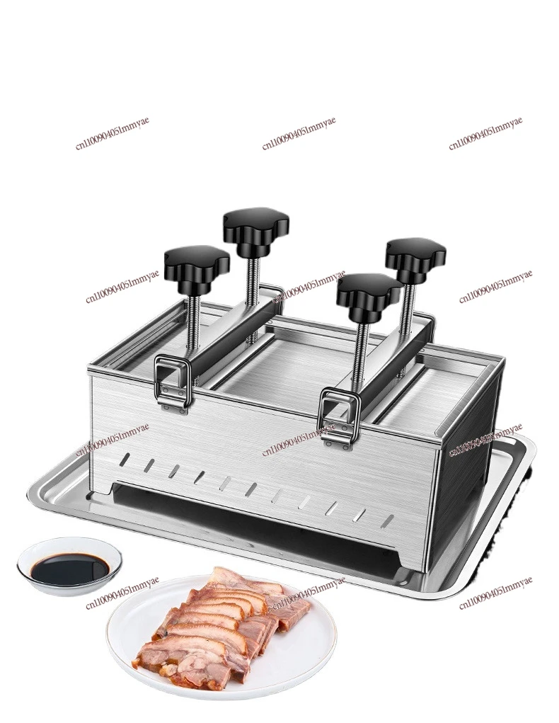 304 stainless steel meat pressing mold box pork head meat container commercial artifact braised meat briquetting machine
304 stainless steel meat pressing mold box pork head meat container commercial artifact braised meat briquetting machine
