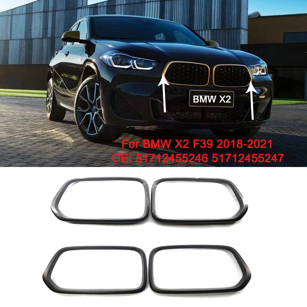 For BMW X2 F39 2018-2021 center grille bright strip decorative frame replaces the air intake grille decorative frame
For BMW X2 F39 2018-2021 center grille bright strip decorative frame replaces the air intake grille decorative frame