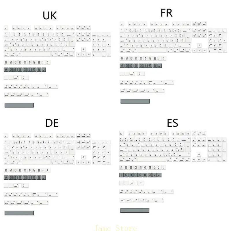 LX0B XDA Thick PBT Keycap 142Keys Keycaps For MAC- English/Japanese/German/French
LX0B XDA Thick PBT Keycap 142Keys Keycaps For MAC- English/Japanese/German/French