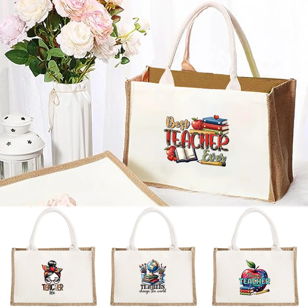 Сумки для покупок, портативная большая сумка, большая вместительная сумка для учителей с принтом, пляжная уличная продуктовая повседневная сумка для хранения вещей, легкая сумка
Сумки для покупок, портативная большая сумка, большая вместительная сумка для учителей с принтом, пляжная уличная продуктовая повседневная сумка для хранения вещей, легкая сумка