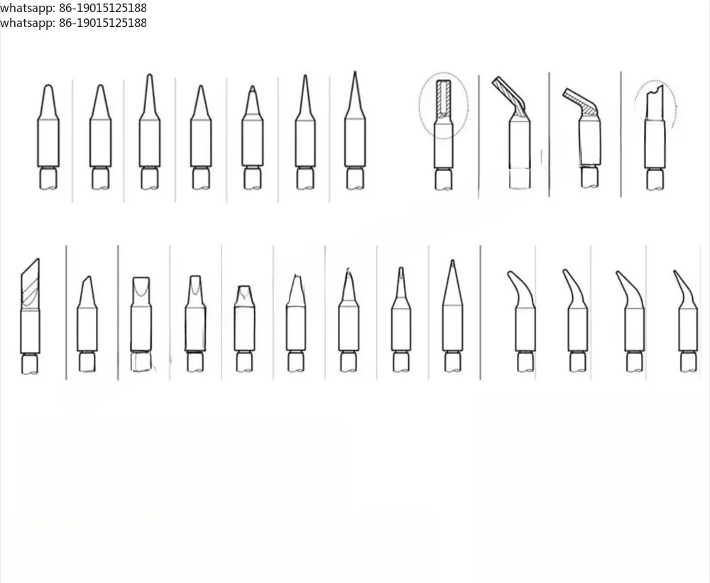 Original Cartridge Soldering tips C210018 C210002 C210004 C210010 C210014 C210001 C210003 C210005 C210009 C210013 C210016
Original Cartridge Soldering tips C210018 C210002 C210004 C210010 C210014 C210001 C210003 C210005 C210009 C210013 C210016