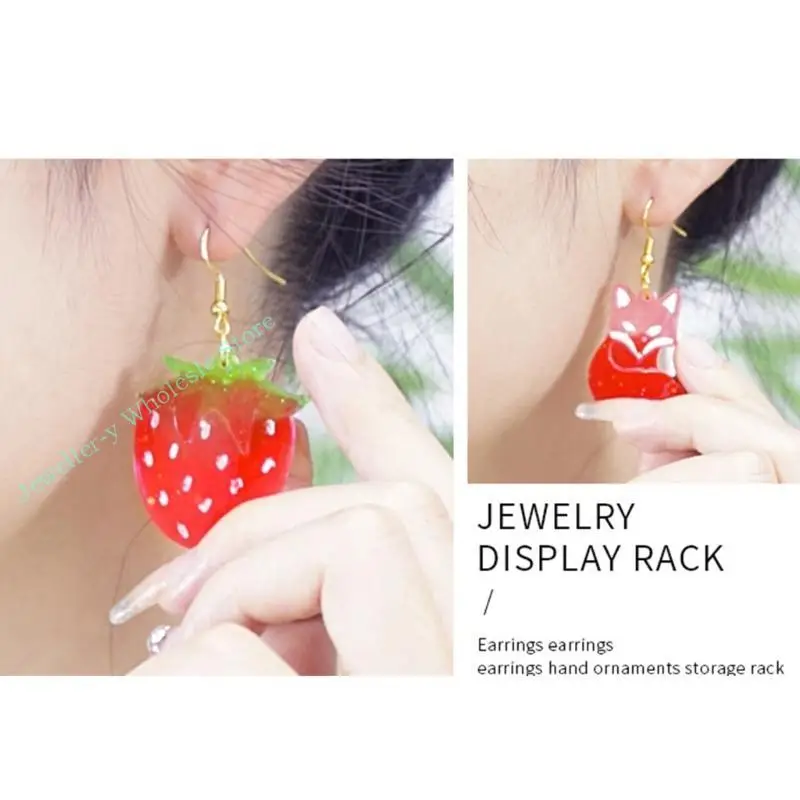 R7UF Fruit Animal Series Mold DIY Epoxy Earrings Silicone Mold Resin Craft Mould
R7UF Fruit Animal Series Mold DIY Epoxy Earrings Silicone Mold Resin Craft Mould