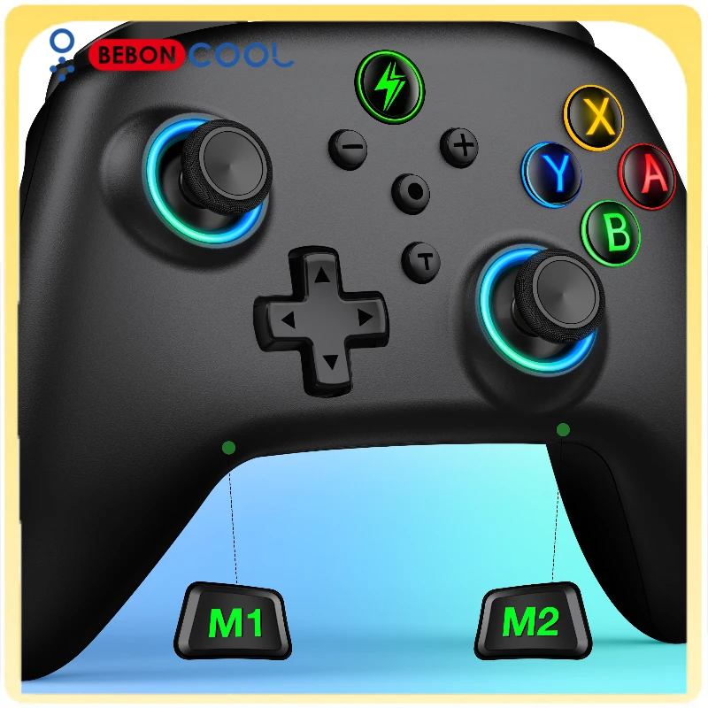 Контроллер BEBONCOOL Wireless Switch 2, для Nintendo Switch/OLED/Lite Switch, пульт дистанционного управления для ПК/IOS/Android, геймпады
Контроллер BEBONCOOL Wireless Switch 2, для Nintendo Switch/OLED/Lite Switch, пульт дистанционного управления для ПК/IOS/Android, геймпады