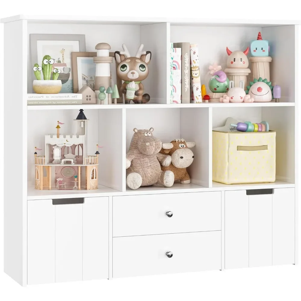 Toy Organizers with Concealed Wheels and 5 Storage Cubbies, Multifunctional Storages, Toy Storage Organizer with 4 Drawers
Toy Organizers with Concealed Wheels and 5 Storage Cubbies, Multifunctional Storages, Toy Storage Organizer with 4 Drawers