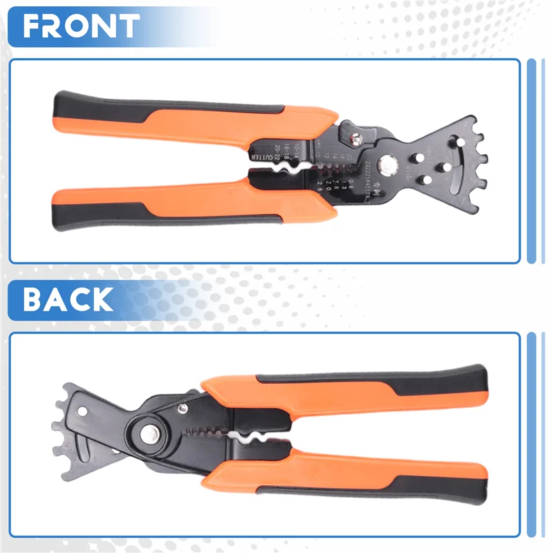 MAKE-Multifunctional Wire Stripping Pliers For Electrician Cutting Wire Stripping Skin Pressing Special Wire Winding
MAKE-Multifunctional Wire Stripping Pliers For Electrician Cutting Wire Stripping Skin Pressing Special Wire Winding