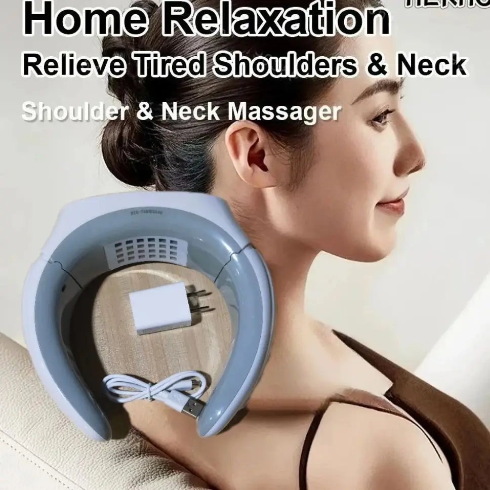 Portable Smart Neck Massage Instrument: Shoulder - Neck Massage, Cervical Vertebra Health Care, Red - Light & Vibration Massage
Portable Smart Neck Massage Instrument: Shoulder - Neck Massage, Cervical Vertebra Health Care, Red - Light & Vibration Massage
