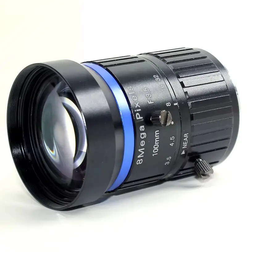 8Mega Pixel 100mm lens CCTV 1:3.5 C Mounts Lens 1" Format Industrial lens For AHD HD IP Camera box
8Mega Pixel 100mm lens CCTV 1:3.5 C Mounts Lens 1" Format Industrial lens For AHD HD IP Camera box