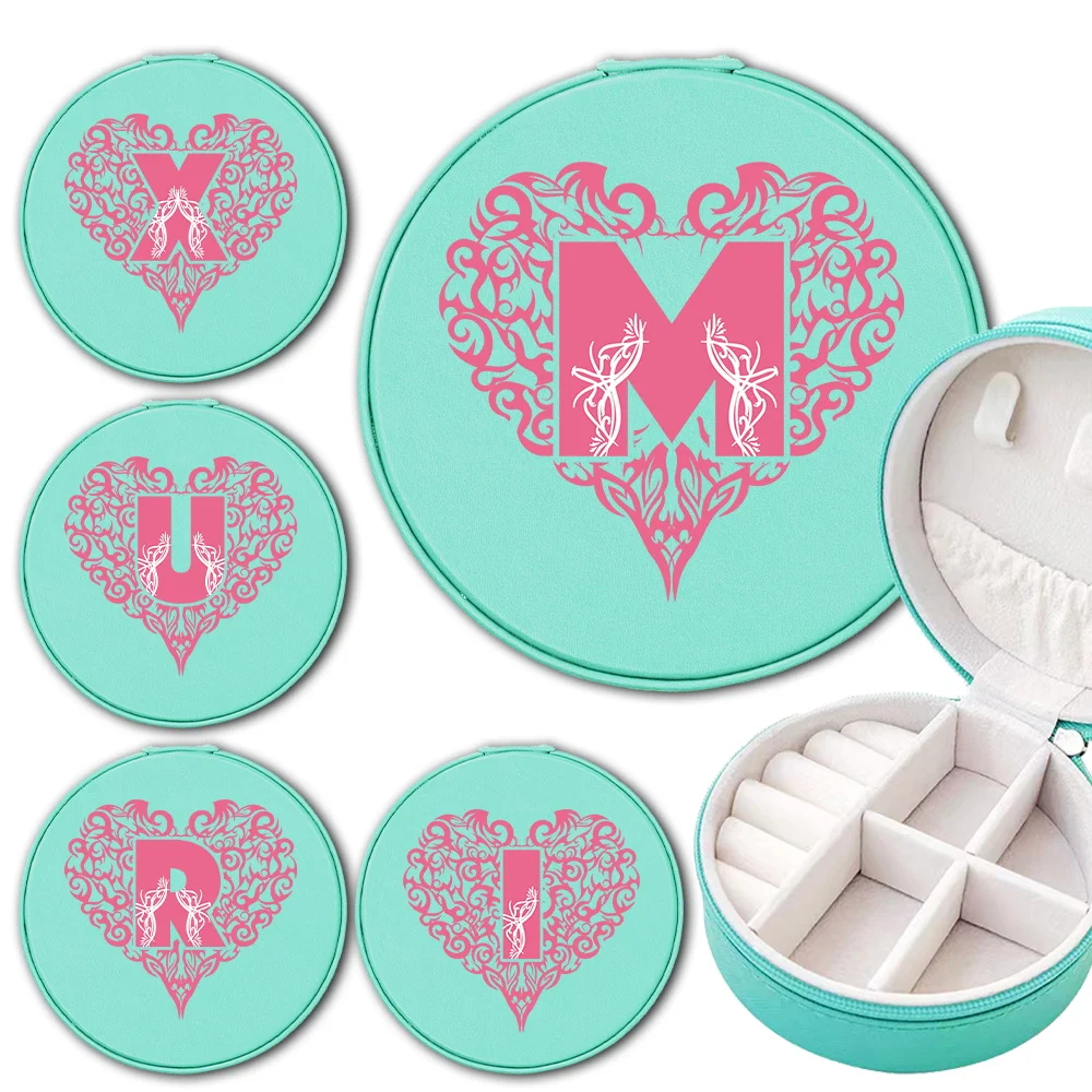 Jewelry Travel Organizer Box Women Portable Jewellery Storage Organizer Earring Necklace Rings Display Case Love Letter Pattern
Jewelry Travel Organizer Box Women Portable Jewellery Storage Organizer Earring Necklace Rings Display Case Love Letter Pattern