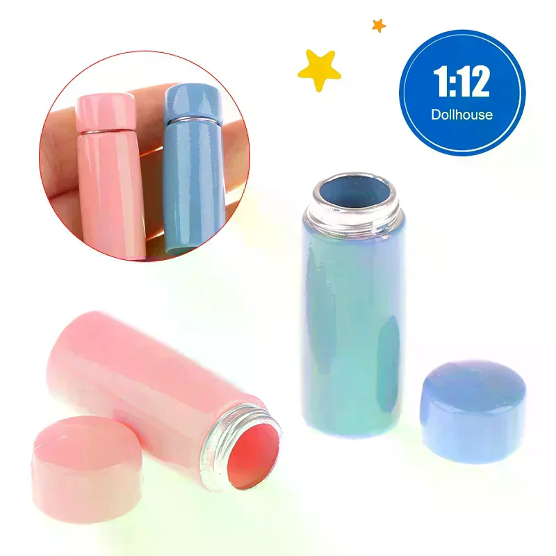 1/12 Dollhouse Miniature Thermos Cups Water Cup Doll House Food Play Scene Decor Accessories
1/12 Dollhouse Miniature Thermos Cups Water Cup Doll House Food Play Scene Decor Accessories