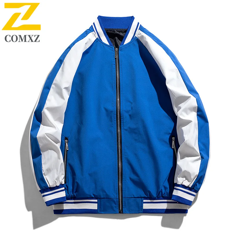 COMXZ Men Spring Autumn Baseball Jacket Korean Style Stand Collar Outdoor Sport Coat Streetwear Retro Windproof Trendy Set
COMXZ Men Spring Autumn Baseball Jacket Korean Style Stand Collar Outdoor Sport Coat Streetwear Retro Windproof Trendy Set