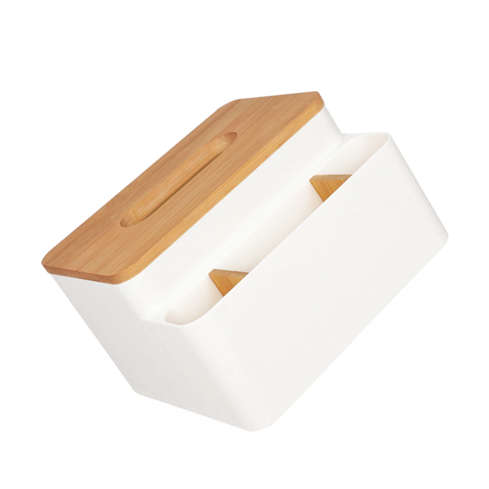 Plastic Tissue Box Bamboo Holder Modern Desk Organizer Napkin Case Home Office Kitchen Bedroom Bathroom Storage Solution
Plastic Tissue Box Bamboo Holder Modern Desk Organizer Napkin Case Home Office Kitchen Bedroom Bathroom Storage Solution