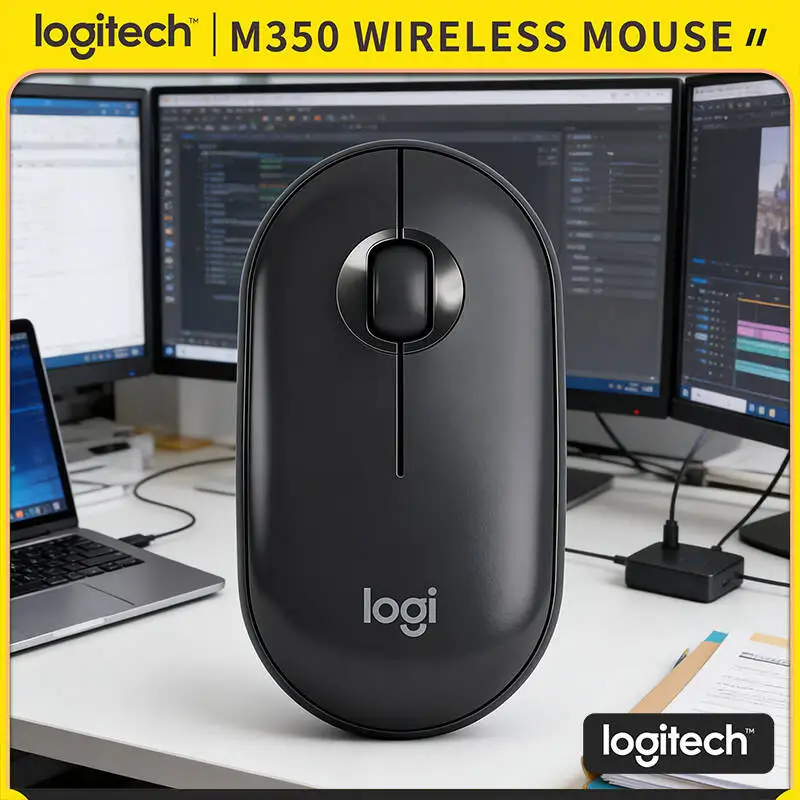 Бесшумная эргономичная мышь Logitech M350 — гладкий, элегантный дизайн, двойное подключение, 1000 DPI, USB-накопитель, идеально подходит для домашнего и учебного использования
Бесшумная эргономичная мышь Logitech M350 — гладкий, элегантный дизайн, двойное подключение, 1000 DPI, USB-накопитель, идеально подходит для домашнего и учебного использования