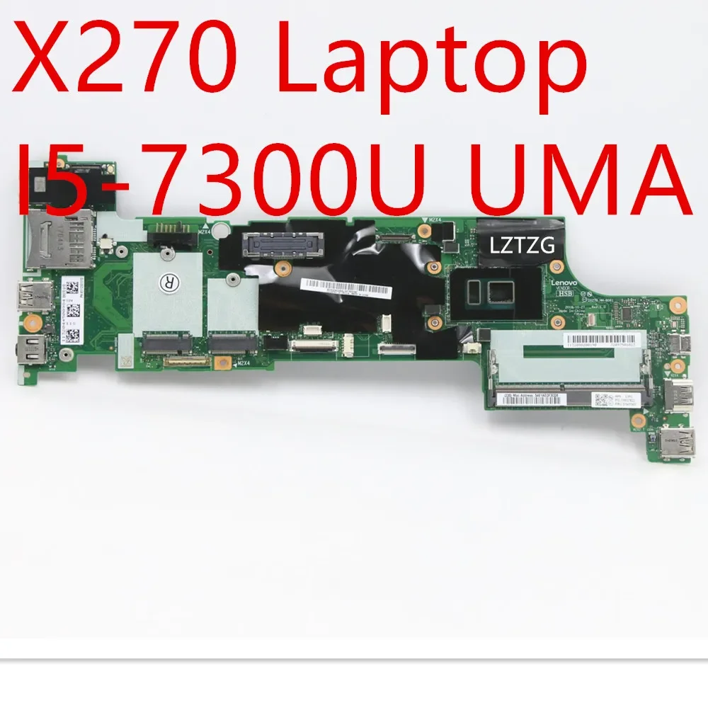 Материнская плата для Lenovo ThinkPad X270 NM-B061, материнская плата для ноутбука, процессор I5-7300U UMA 01LW714 01HY507, 100% протестировано, ОК
Материнская плата для Lenovo ThinkPad X270 NM-B061, материнская плата для ноутбука, процессор I5-7300U UMA 01LW714 01HY507, 100% протестировано, ОК