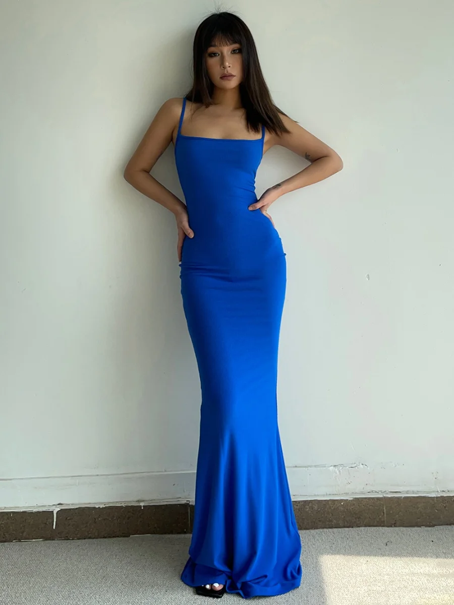 2024 Women's Summer Pure Desire New Europe And America Style Sexy Sling Dress High Waisted Slim Solid Long Dress Elegant QG0A
2024 Women's Summer Pure Desire New Europe And America Style Sexy Sling Dress High Waisted Slim Solid Long Dress Elegant QG0A