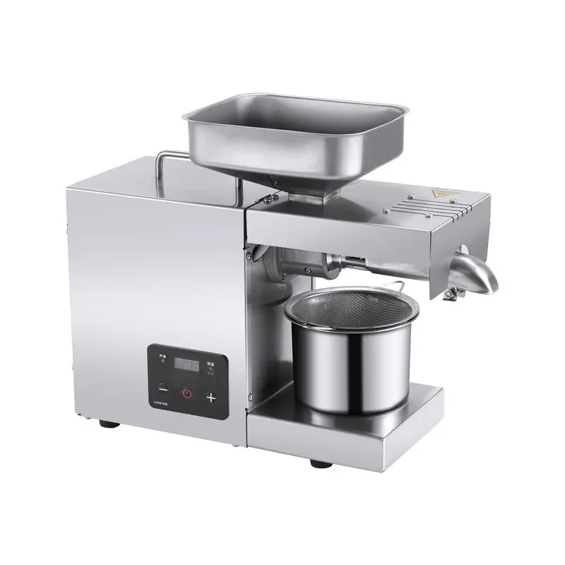 Best Selling Product Fully Automatic Peanut Soybean Oil Press Coconut Mini Oil Press Machine Motor OEM Provided 13 9 Kg/h 700w
Best Selling Product Fully Automatic Peanut Soybean Oil Press Coconut Mini Oil Press Machine Motor OEM Provided 13 9 Kg/h 700w