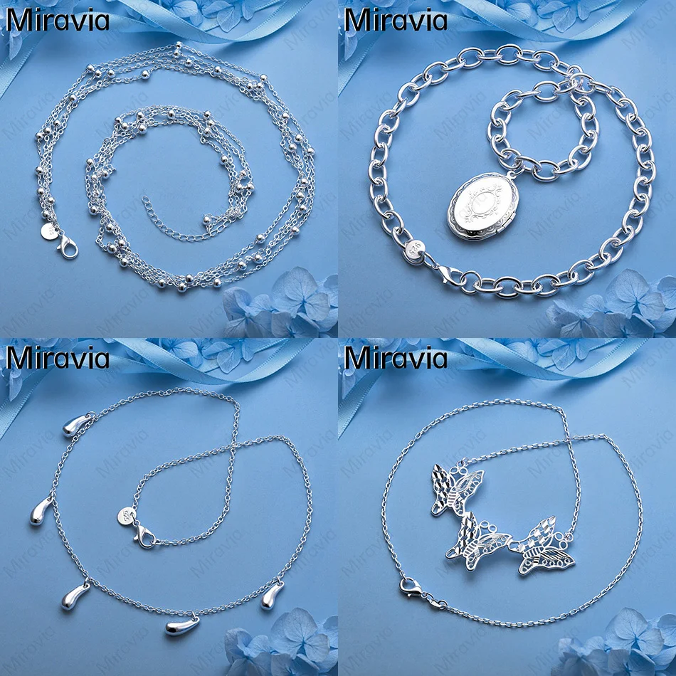 Miravia 925 Sterling Silver Oval Open Box Photo Frame Pendant Cuban Chain Shrimp Clasp Necklace Fashionable Women'S Gift Jewelry
Miravia 925 Sterling Silver Oval Open Box Photo Frame Pendant Cuban Chain Shrimp Clasp Necklace Fashionable Women'S Gift Jewelry