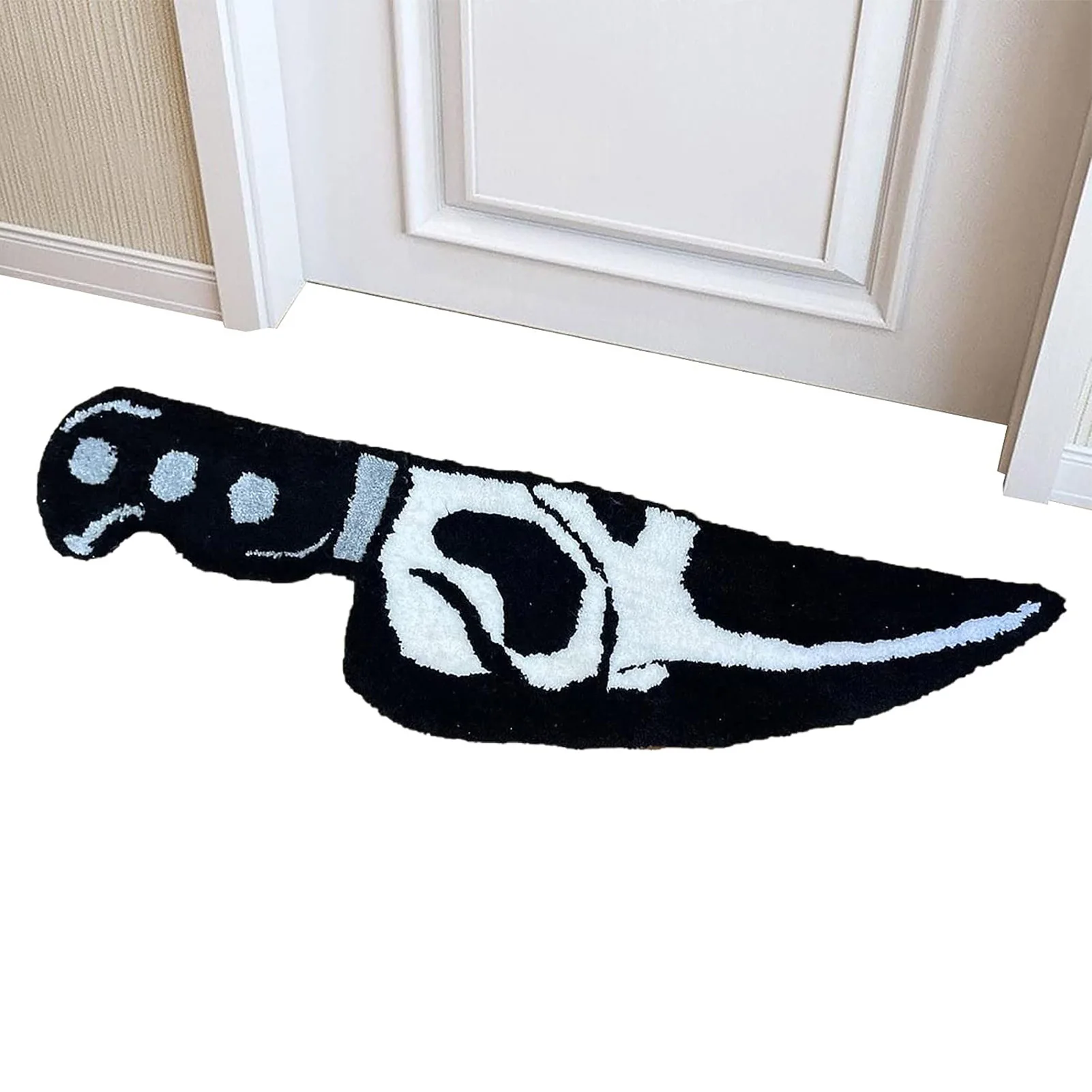 Bedside Rug Skull Knife Carpet Horror Scary Scream Bedside Rug Wear Resistant Cashmere Home Welcome Decor Home Welcome Rug Decor
Bedside Rug Skull Knife Carpet Horror Scary Scream Bedside Rug Wear Resistant Cashmere Home Welcome Decor Home Welcome Rug Decor