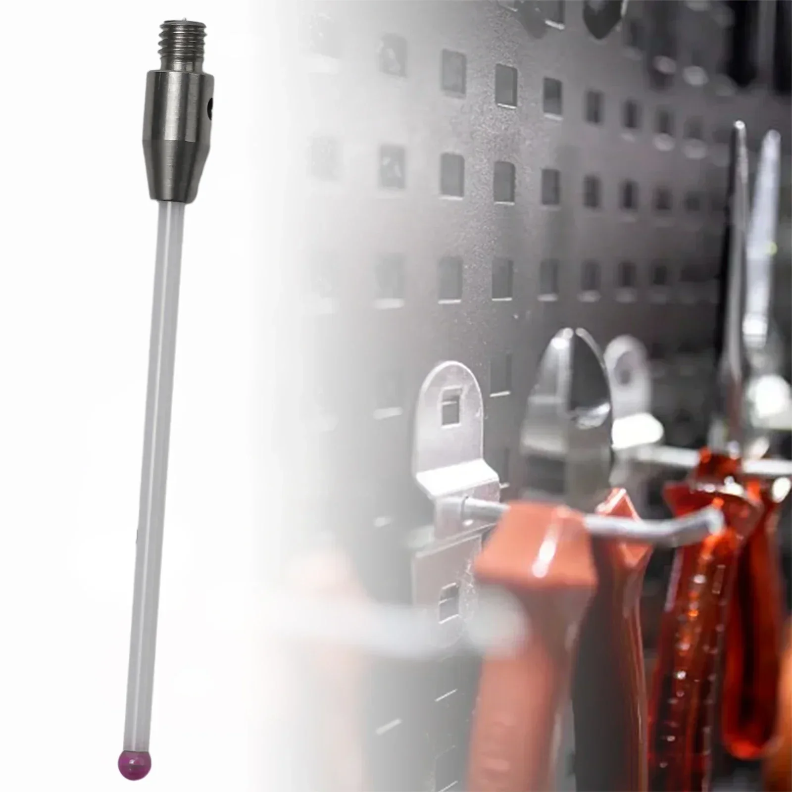 New A-5004-3646 CMM Touch Probe Stylus M3 Thread Ø2mm Ball Ceramic Stem L40mm Ceramic Contact Probe
New A-5004-3646 CMM Touch Probe Stylus M3 Thread Ø2mm Ball Ceramic Stem L40mm Ceramic Contact Probe