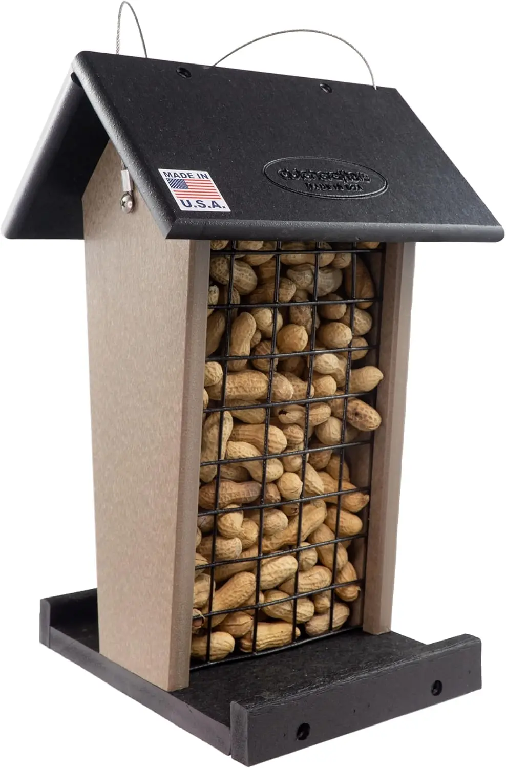 Plastic Hanging Peanut Bird Feeder for Large Birds, Woodpeckers, Blue Jays - Outdoor Garden Yard
Plastic Hanging Peanut Bird Feeder for Large Birds, Woodpeckers, Blue Jays - Outdoor Garden Yard