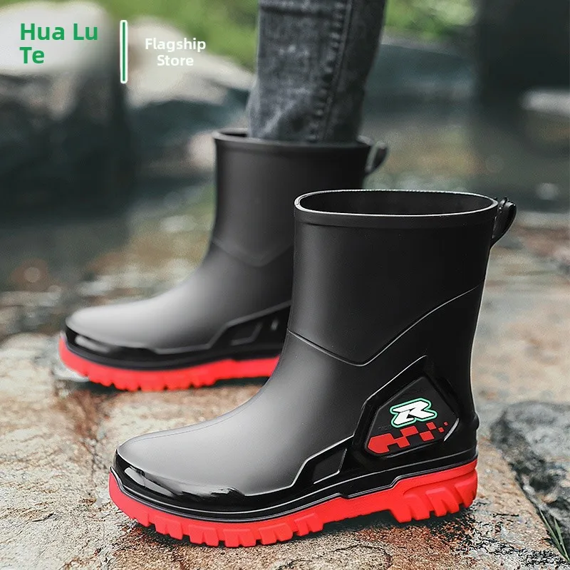 Men's Work Boots 2026 New Summer Anti-slip Waterproof Rubber Shoes Sports Rain Boots Low Top round Toe Thick Bottom Rubber Sole
Men's Work Boots 2026 New Summer Anti-slip Waterproof Rubber Shoes Sports Rain Boots Low Top round Toe Thick Bottom Rubber Sole