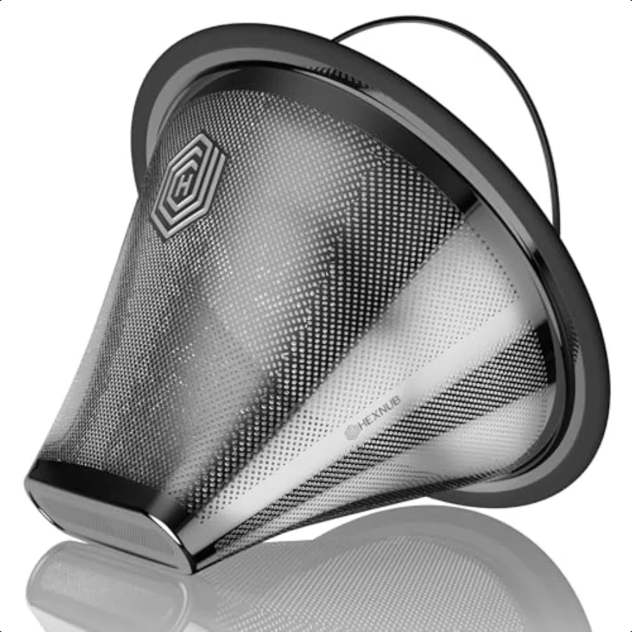 Многоразовый 4-кофейный фильтр для Technivorm Moccamaster KBGV KBT, прочный металлический фильтр из нержавеющей стали для устойчивого пивоварения
Многоразовый 4-кофейный фильтр для Technivorm Moccamaster KBGV KBT, прочный металлический фильтр из нержавеющей стали для устойчивого пивоварения