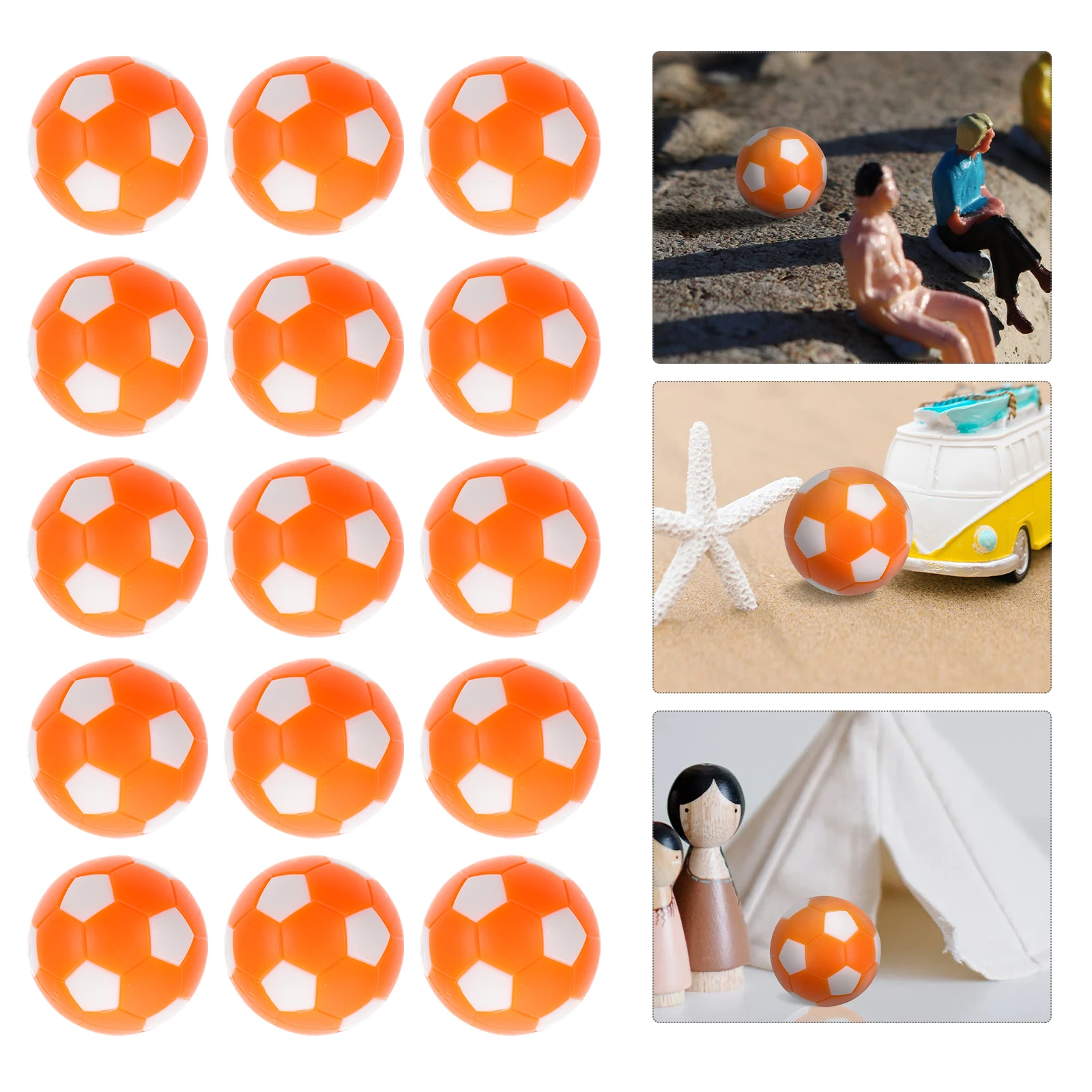 15 Pcs Tabletop Soccer Game Accessories Plastic Footballs Mini Small Sport Toys for Home Decoration Kid Room
15 Pcs Tabletop Soccer Game Accessories Plastic Footballs Mini Small Sport Toys for Home Decoration Kid Room