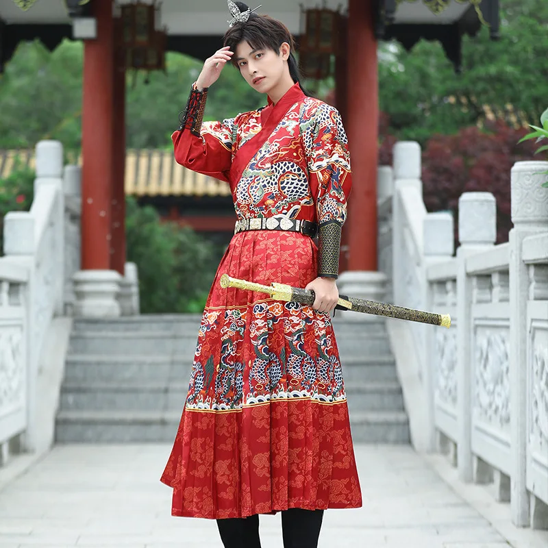 New Jinyiwei Flying Fish Suit Embroidery Spring Knife Guard Clothing Traction Embroidered Robe KIRIN Ming Han Men's
New Jinyiwei Flying Fish Suit Embroidery Spring Knife Guard Clothing Traction Embroidered Robe KIRIN Ming Han Men's