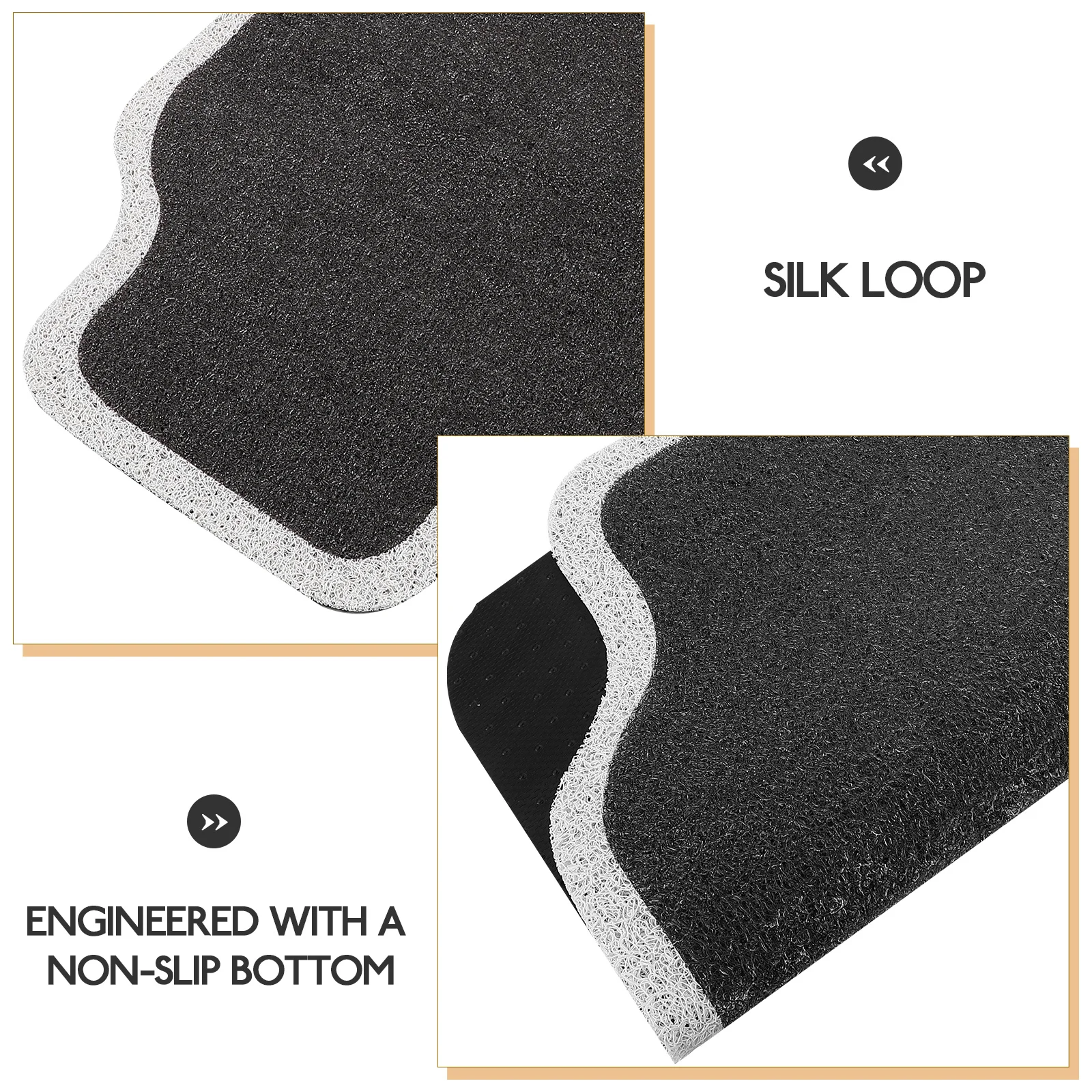 Anti Slip Resistant Car Floor Mats Universal Fit Non Car Accessories Slip Silk Loop Paper Foot Pad for Auto Vehicle
Anti Slip Resistant Car Floor Mats Universal Fit Non Car Accessories Slip Silk Loop Paper Foot Pad for Auto Vehicle