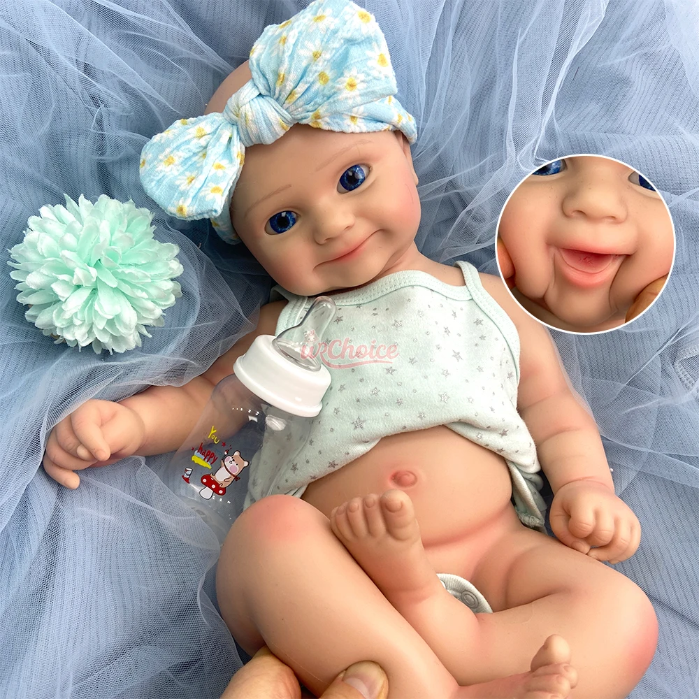 Реалистичная 50 см Chubby Maddie, мягкая силиконовая кукла ручной работы Reborn для маленьких девочек, очаровательная, может использоваться, кукла-пустышки для детей, ролевые игры, развлечения
Реалистичная 50 см Chubby Maddie, мягкая силиконовая кукла ручной работы Reborn для маленьких девочек, очаровательная, может использоваться, кукла-пустышки для детей, ролевые игры, развлечения