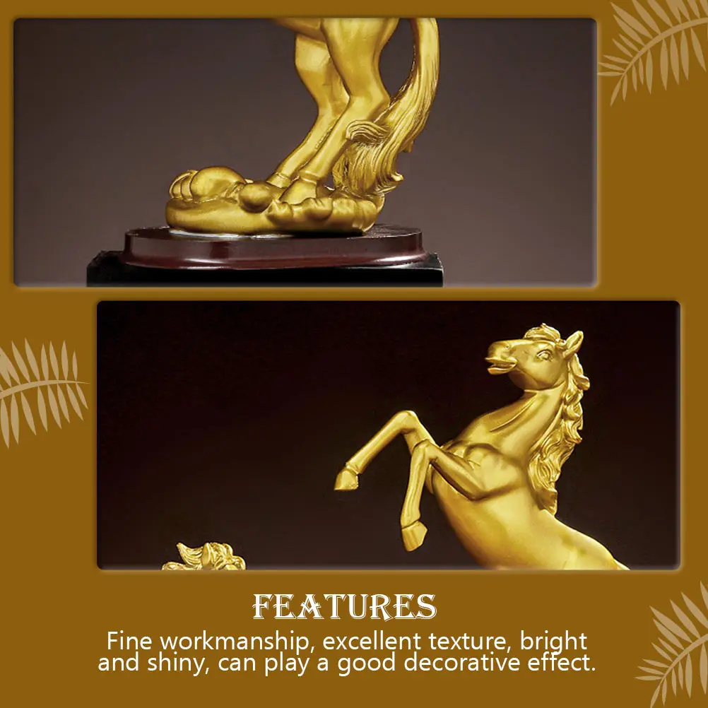 Resin Craft Decor Horse Adornment Unique Desktop Ornament Stylish Elegant Decoration Safe Gentle Material Fine
Resin Craft Decor Horse Adornment Unique Desktop Ornament Stylish Elegant Decoration Safe Gentle Material Fine