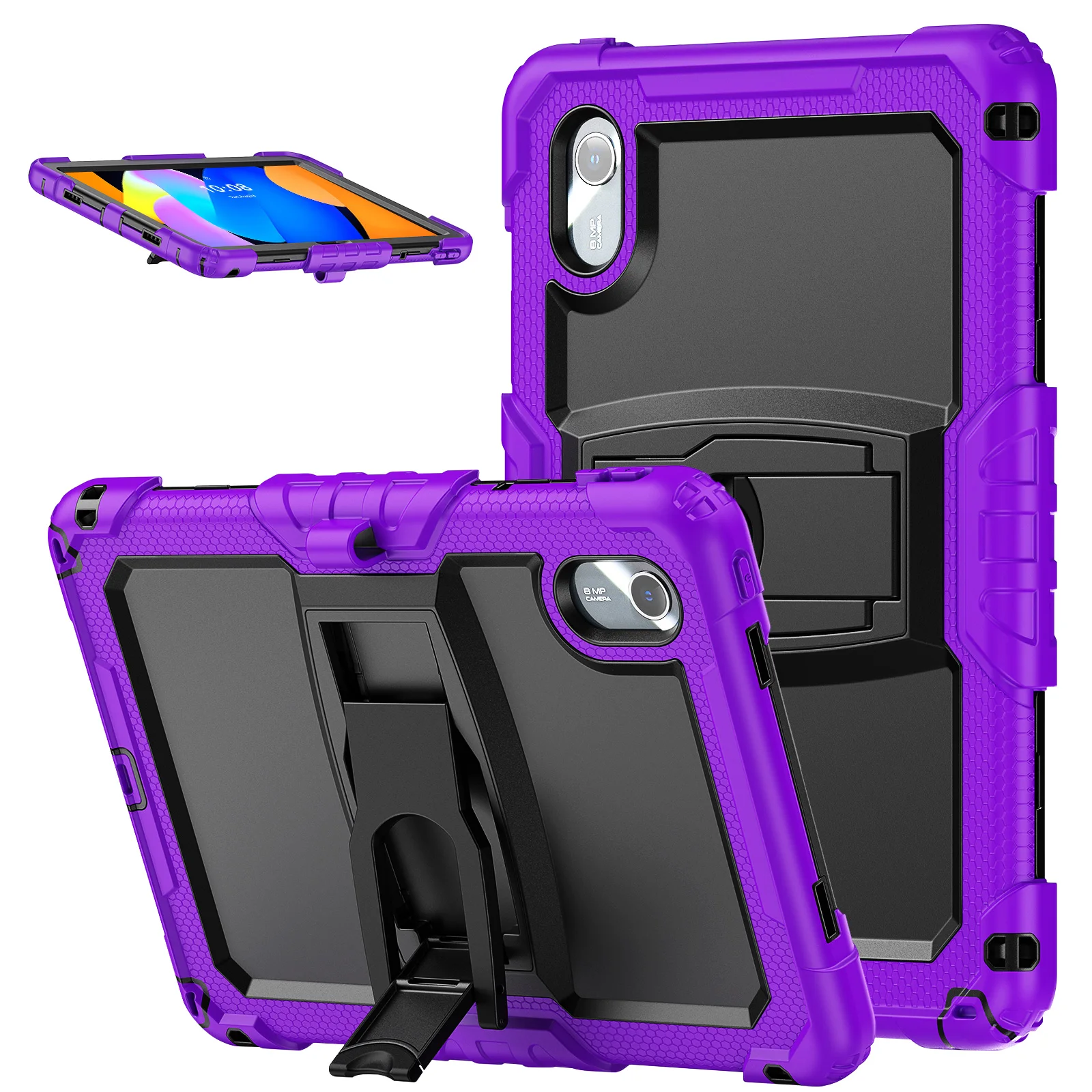 Shockproof Case for Lenovo Xiaoxin Pad 11" 2024,Hard Back Cover with Stylus Holder & Stand for Model TB330FU / TB331FC Tablet
Shockproof Case for Lenovo Xiaoxin Pad 11" 2024,Hard Back Cover with Stylus Holder & Stand for Model TB330FU / TB331FC Tablet